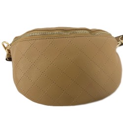 Τσαντάκι μέσης καπιτονέ με λουράκι