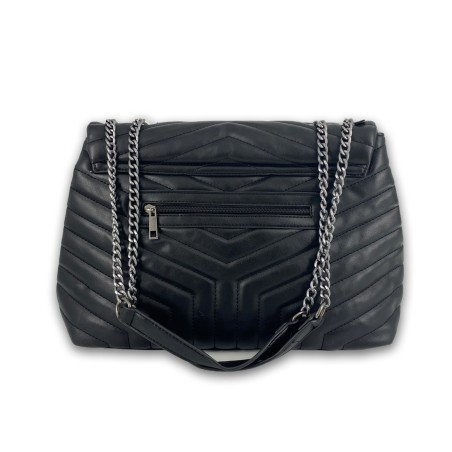 Τσάντα με λουράκια αλυσίδα BA38