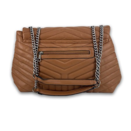 Τσάντα με λουράκια αλυσίδα BA38