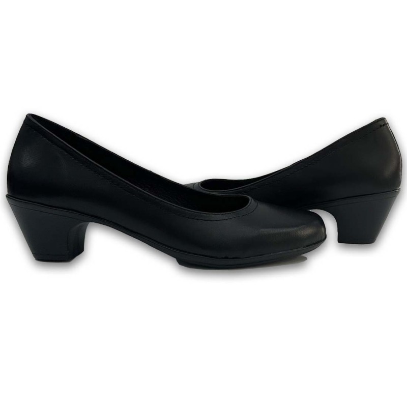 Γυναικεία δερμάτινη γόβα W24230