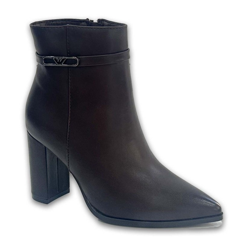 Μποτάκια με τακούνι W252760