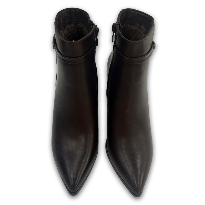 Μποτάκια με τακούνι W252760