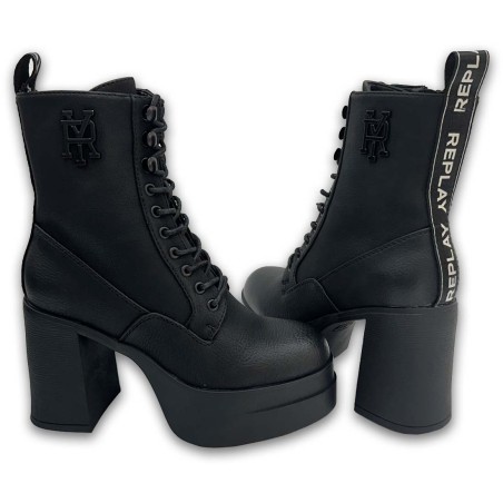 Μποτάκια με τακούνι Replay AMGELARY RP5S0007S