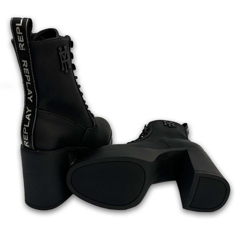 Μποτάκια με τακούνι Replay AMGELARY RP5S0007S