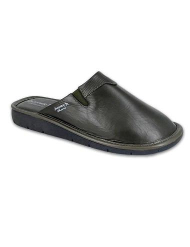 Ανδρικές δερμάτινες παντόφλες Boxer