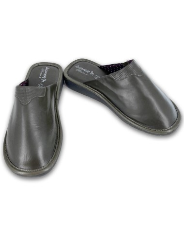 Ανδρικές δερμάτινες παντόφλες Boxer