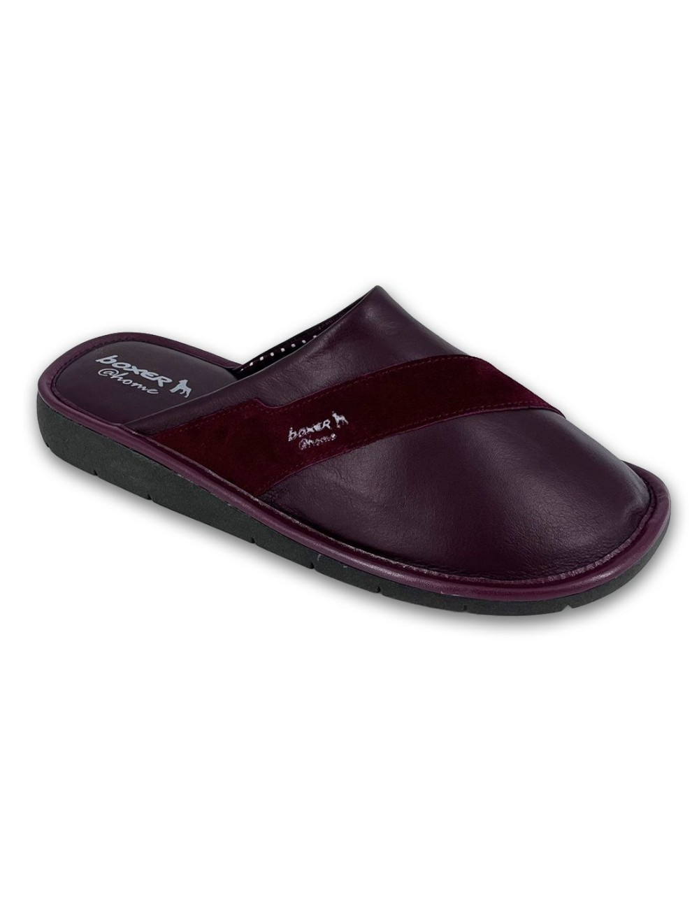 Ανδρικές δερμάτινες παντόφλες Boxer