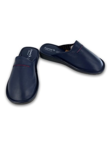 Ανδρικές δερμάτινες παντόφλες Boxer