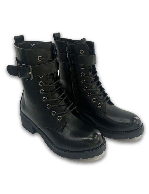 Αρβυλάκια με φερμουάρ και κορδόνια W25125011B