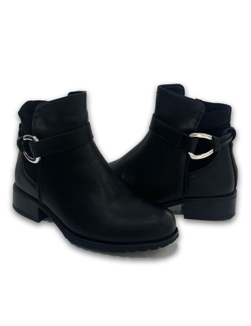 Μποτάκια με φερμουάρ W25M673