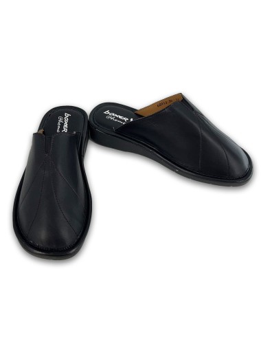 Γυναικείες δερμάτινες παντόφλες Boxer