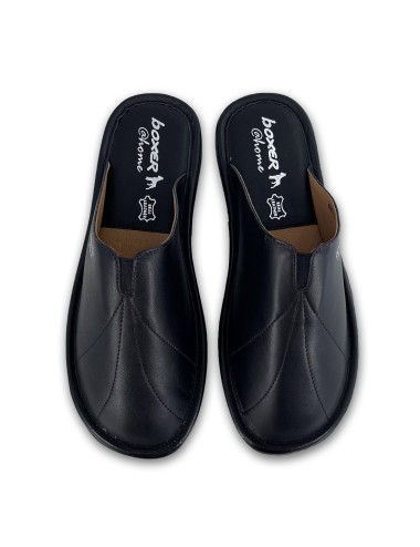 Γυναικείες δερμάτινες παντόφλες Boxer