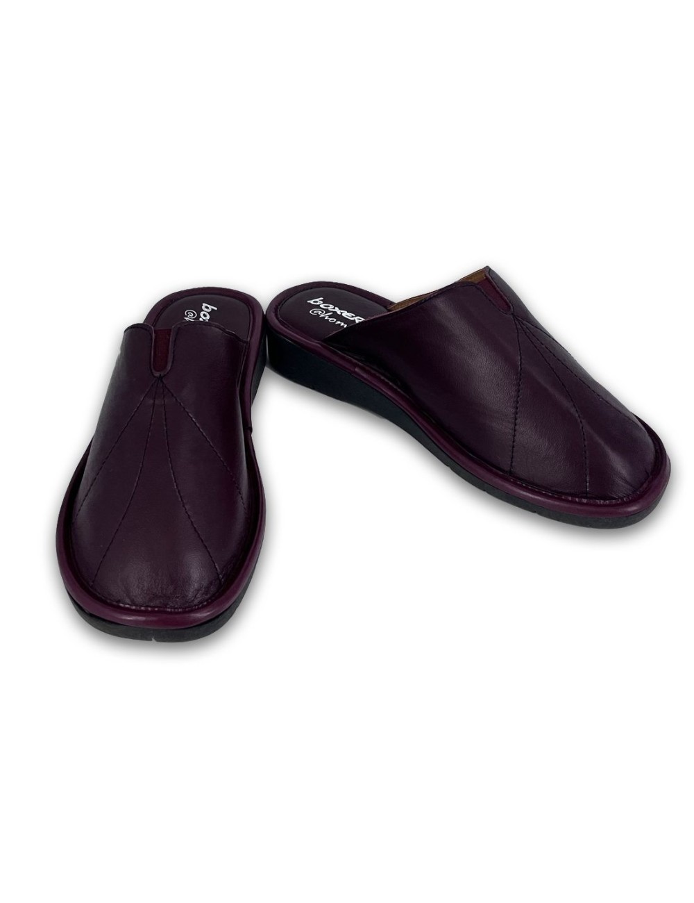 Γυναικείες δερμάτινες παντόφλες Boxer