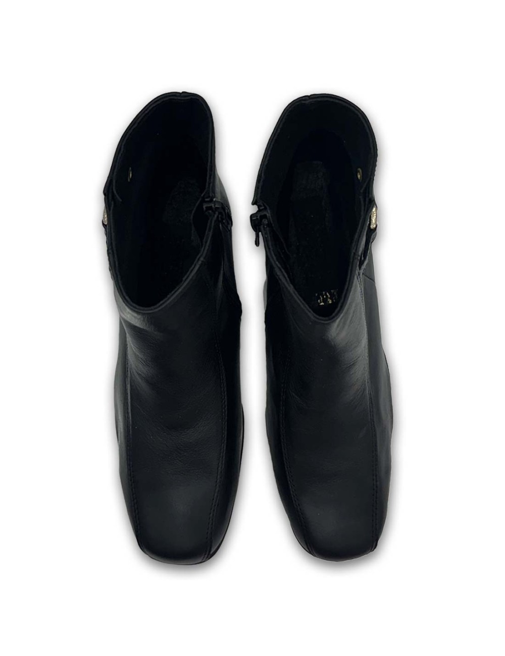 Γυναικεία δερμάτινα μποτάκια W2475