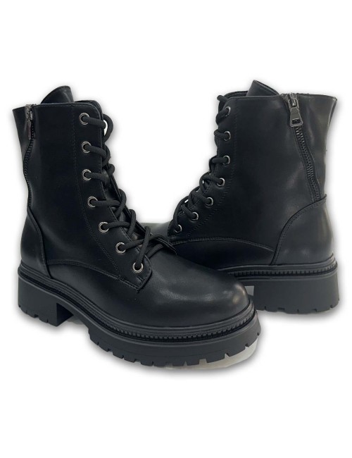 Αρβυλάκια με φερμουάρ και κορδόνια W24573