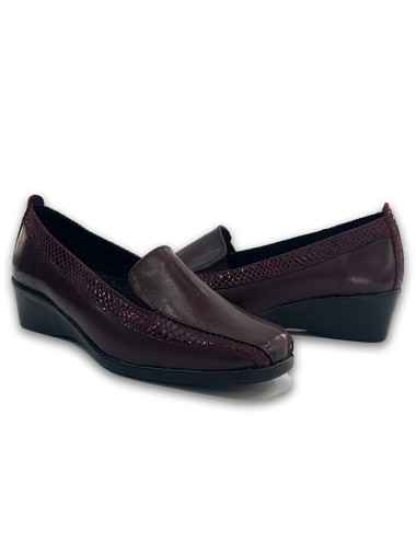 Γυναικεία δερμάτινα μοκασίνια WW25312