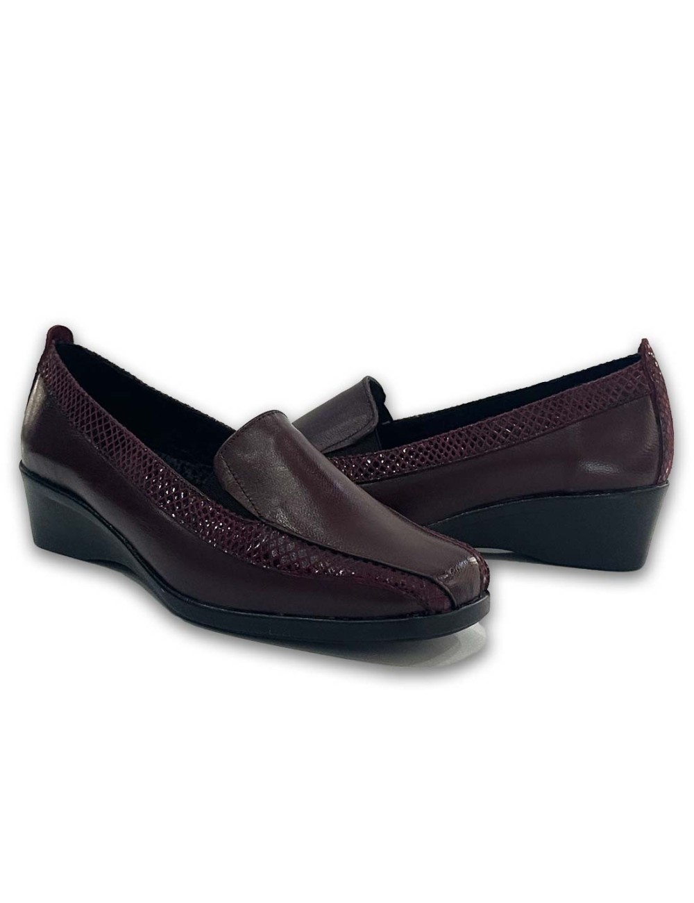 Γυναικεία δερμάτινα μοκασίνια WW25312