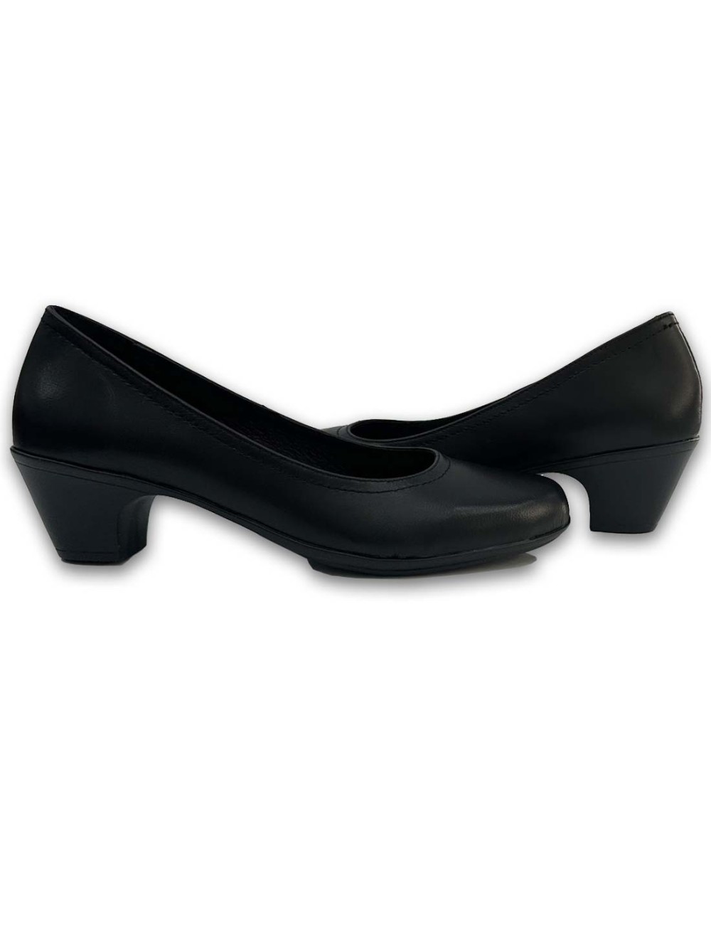 Γυναικεία δερμάτινη γόβα W24230