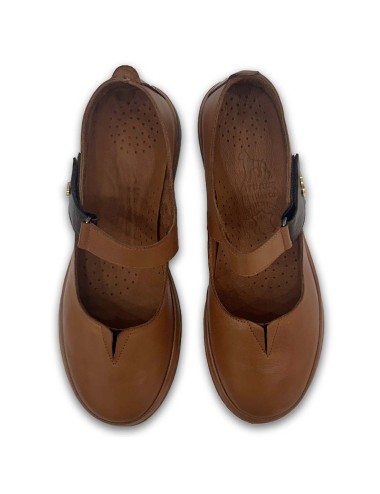 Γυναικεία loafers μοκασίνια Boxer δερμάτινα 98459