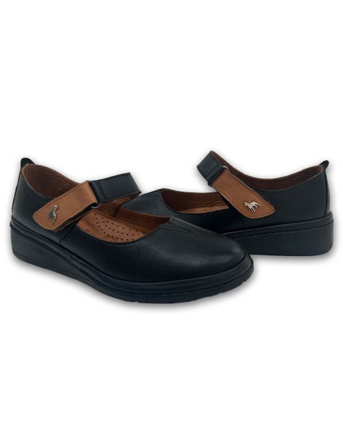 Γυναικεία loafers μοκασίνια Boxer δερμάτινα 98459