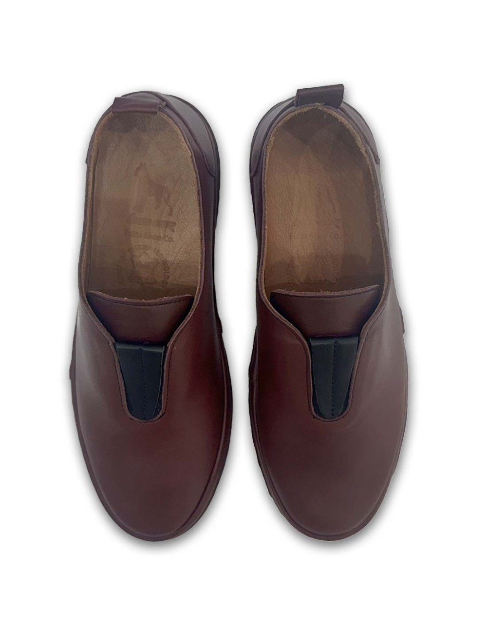 Γυναικεία δερμάτινα μοκασίνια Boxer 98457