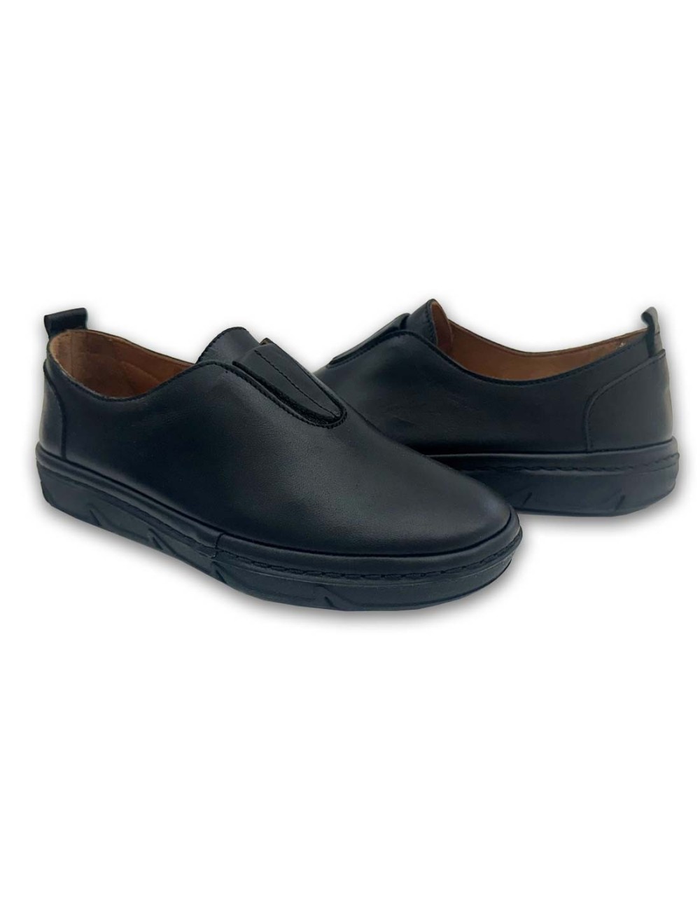 Γυναικεία δερμάτινα μοκασίνια Boxer 98457