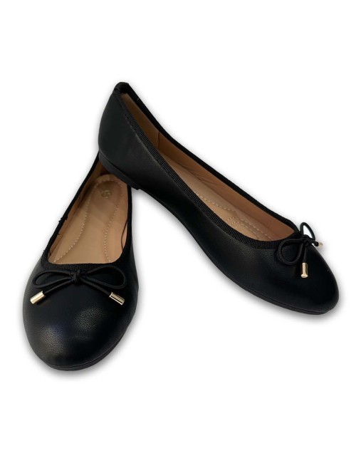 Γυναικείες μπαλαρίνες με φιογκάκι W242353