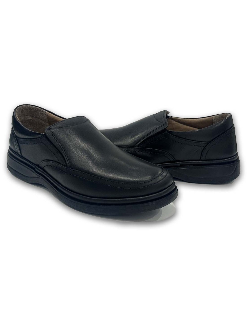 Ανδρικά loafers δερμάτινα MW25A93