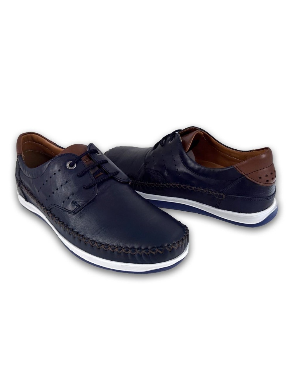 Ανδρικά Lace up δερμάτινα Boxer 21318-15