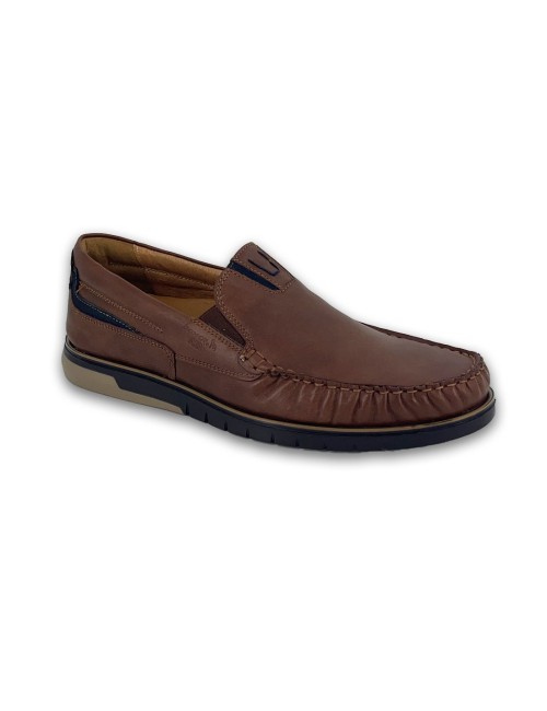 Ανδρικά loafers δερμάτινα Boxer 21246-12