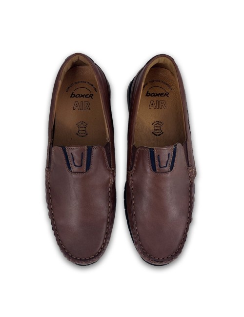 Ανδρικά loafers δερμάτινα Boxer 21246-12