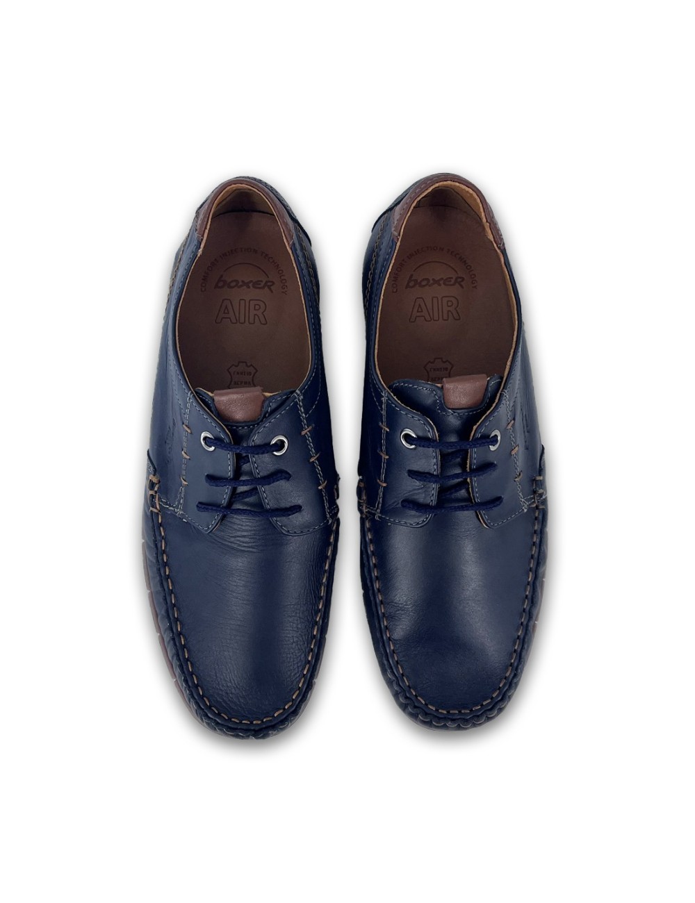 Ανδρικά Lace up δερμάτινα Boxer 21235-12