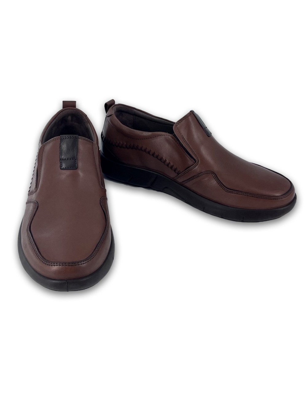 Ανδρικά loafers δερμάτινα Boxer 19157-10